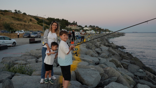 OLTA BALIKÇILIĞI RENKLİ GÖRÜNTÜLERE SAHNE OLDU